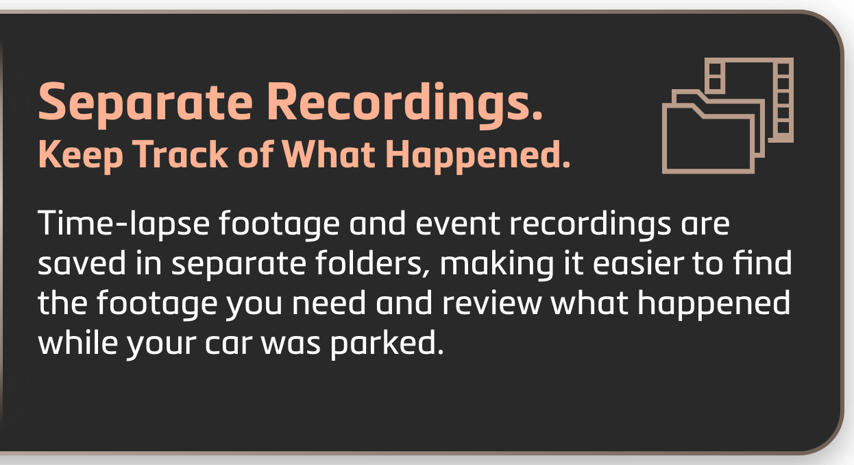 Separate Recordings